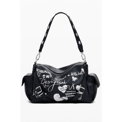 Black Polyethylene Handbag