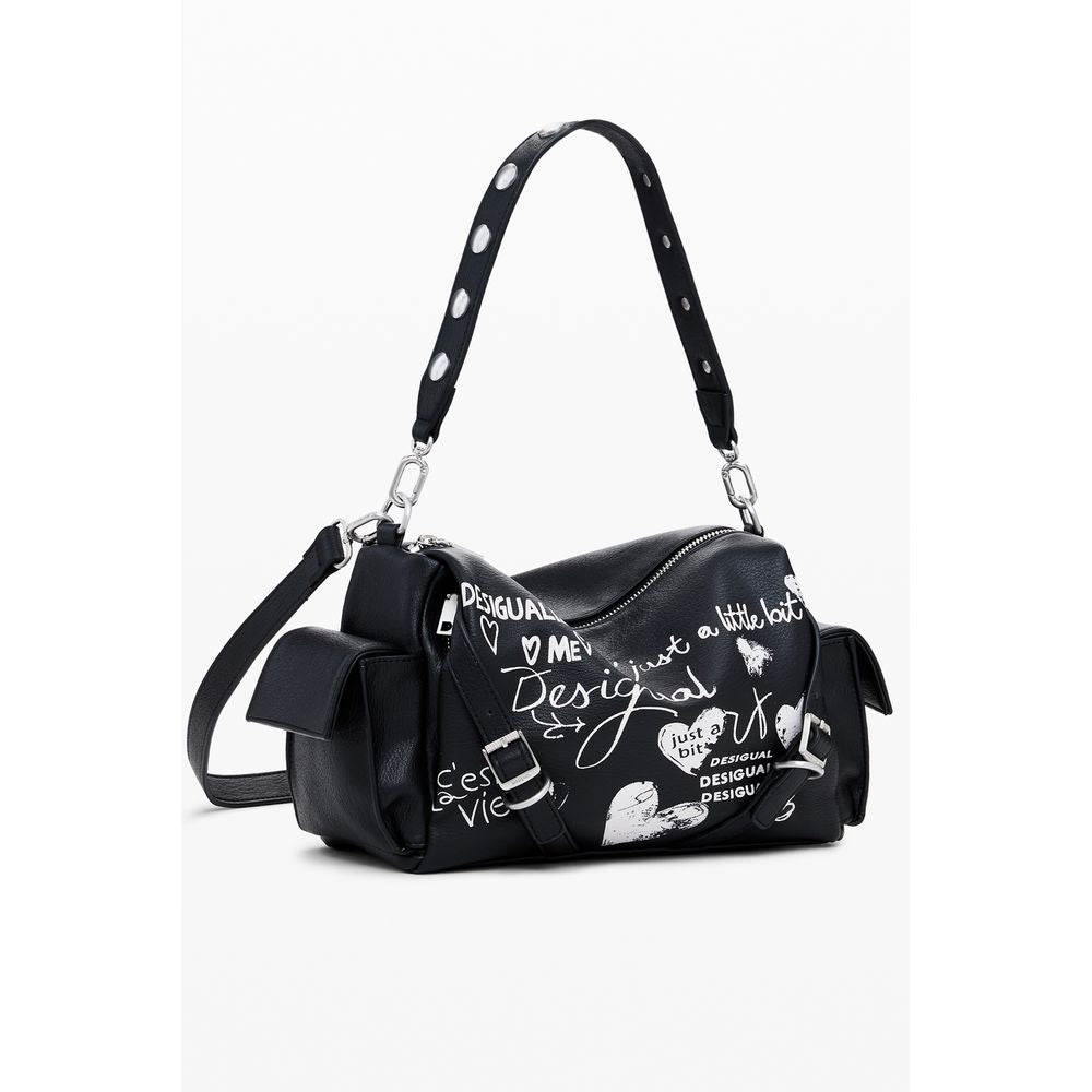 Black Polyethylene Handbag