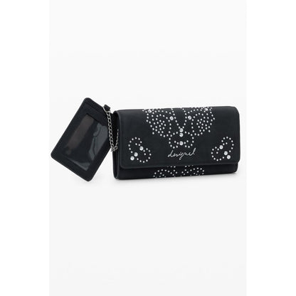 Black Polyethylene Women Wallet