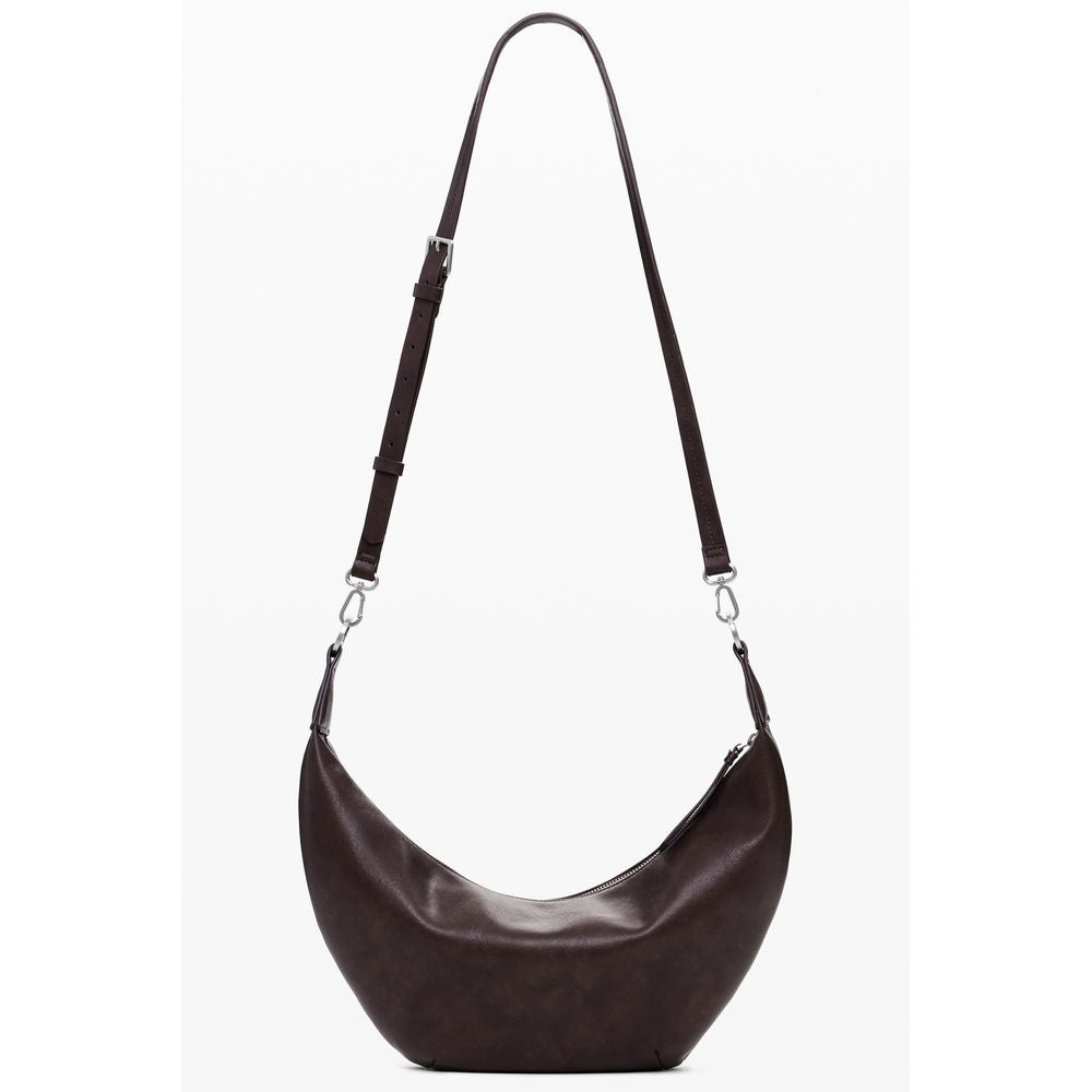 Brown Polyethylene Handbag