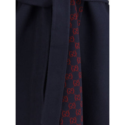 Blue Wool Coat