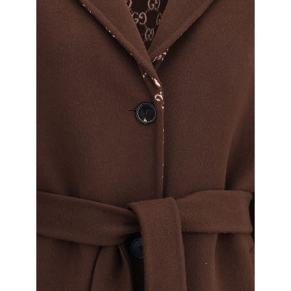 Brown Wool Coat