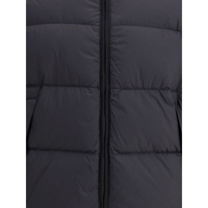 Black Nylon Coat