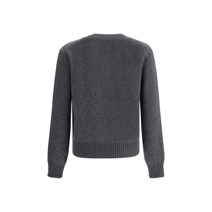 Gray Cashmere Cardigan