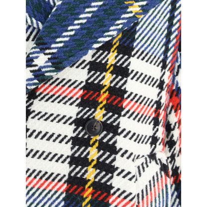 Multicolor Wool Coat