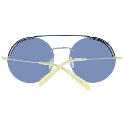 Gray Metal Sunglasses