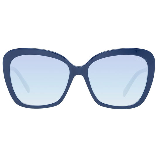Blue Plastic Sunglasses