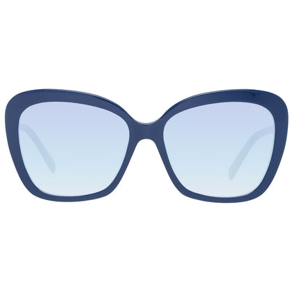 Blue Plastic Sunglasses