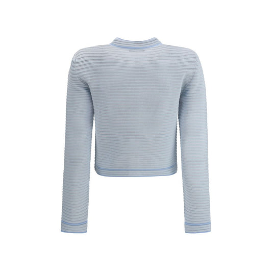 Light Blue Viscose Cardigan