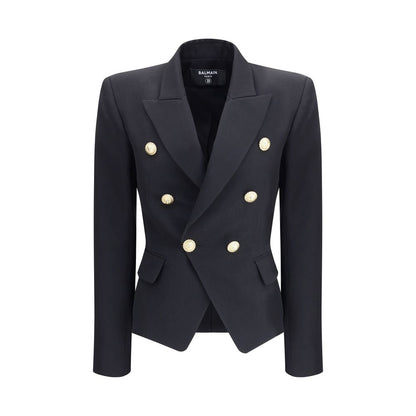 Black Wool Blazer