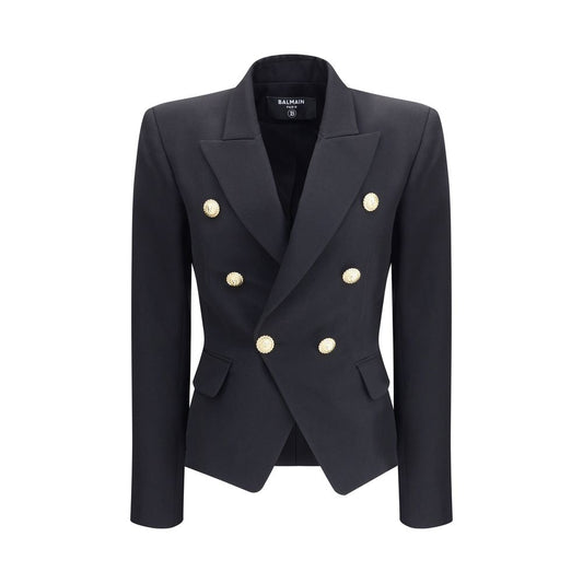 Black Wool Blazer