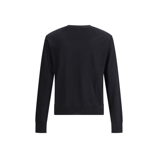 Black Wool Sweatshirt