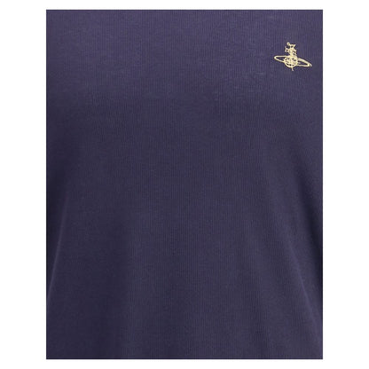 Blue Cotton T-Shirt
