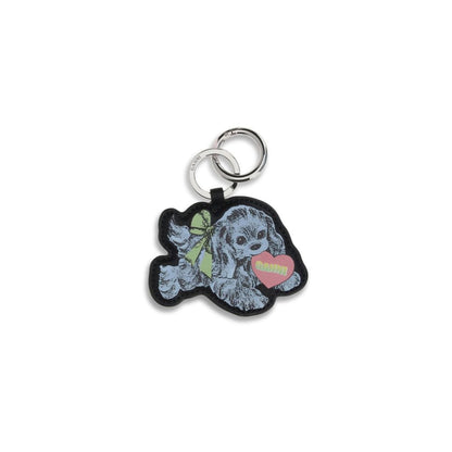 Multicolor Recycled Leather Keychain