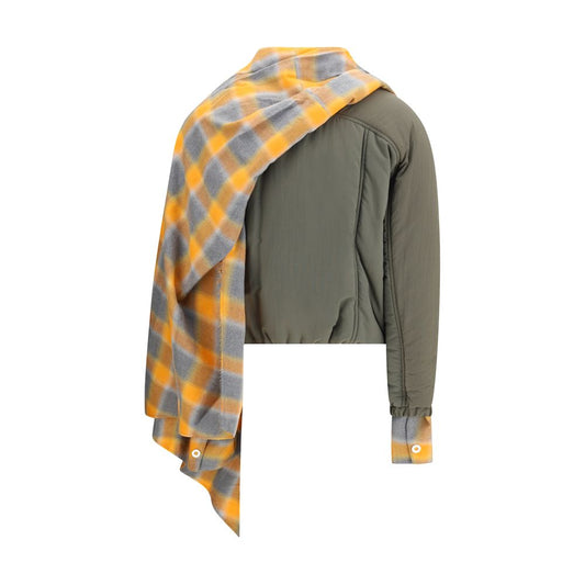 Green Cotton Coat