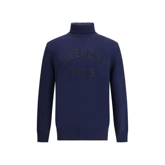 Blue Cotton Sweatshirt