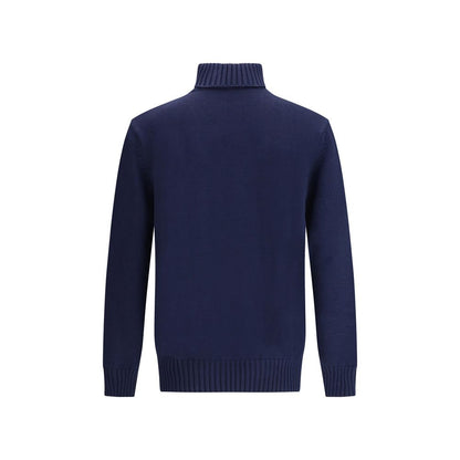 Blue Cotton Sweatshirt