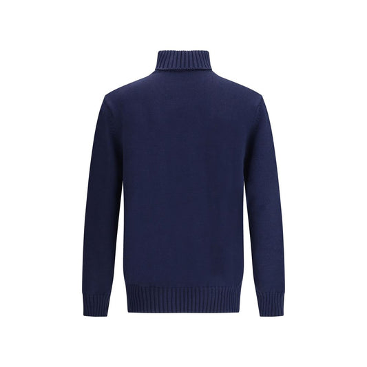 Blue Cotton Sweatshirt