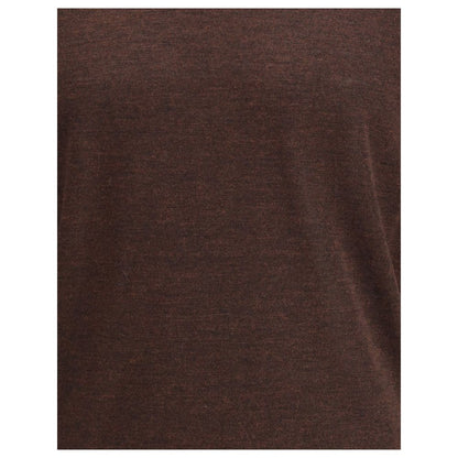 Brown Wool Turtleneck