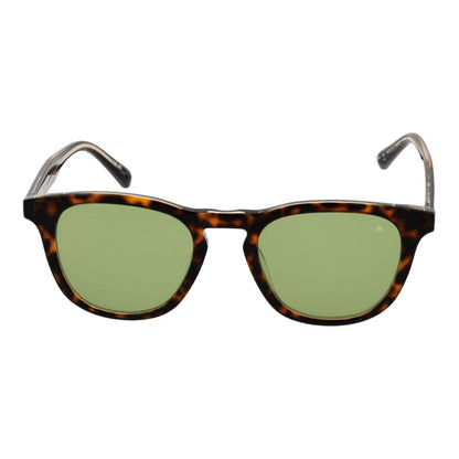 Brown Metal Sunglasses