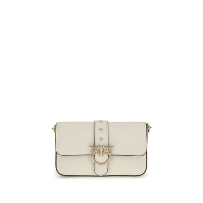 White Calf Leather Bos Taurus Shoulder Bag