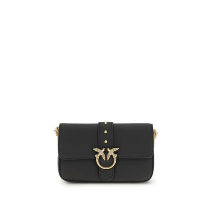 Black Calf Leather Bos Taurus Shoulder Bag