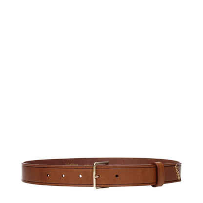 Brown Leather Regular Belts