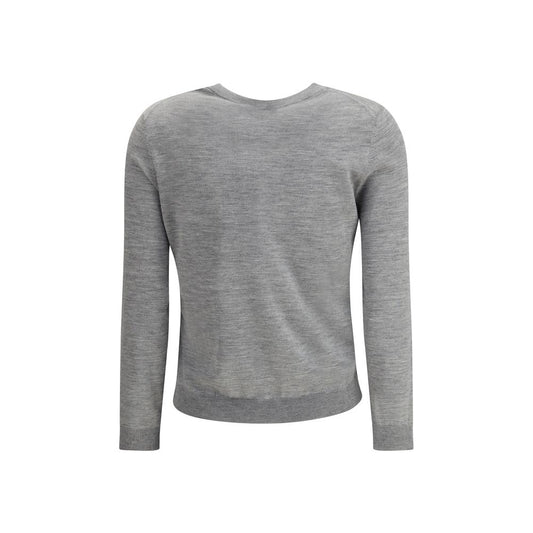 Gray Cashmere Cardigan