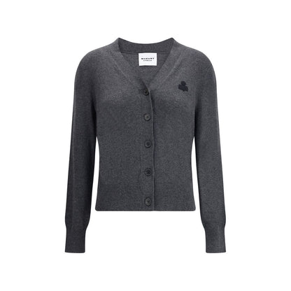Gray Cotton Cardigan