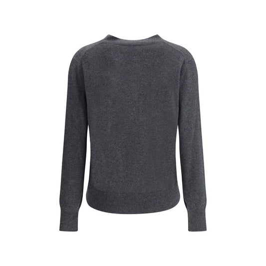 Gray Cotton Cardigan