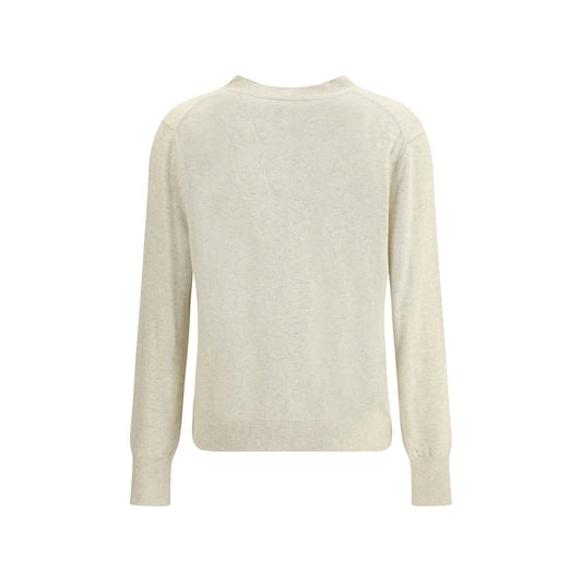 White Cotton Cardigan
