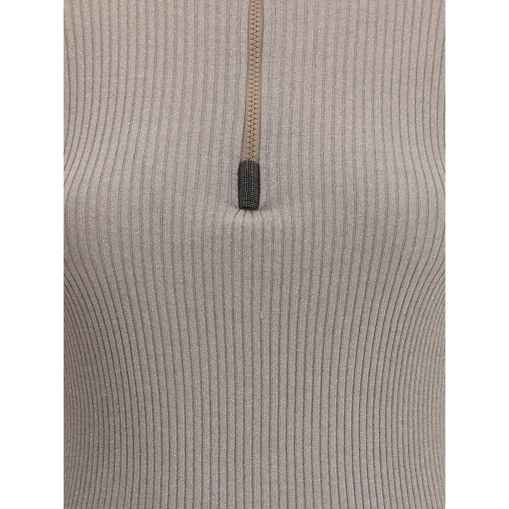 Brown Cashmere Sweatshirt