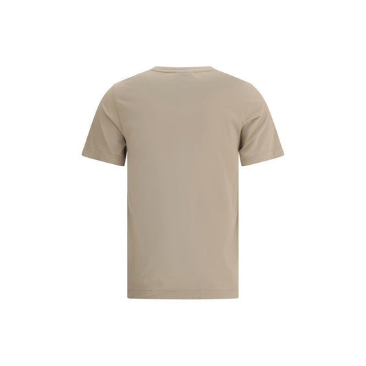 Beige Cotton T-Shirt