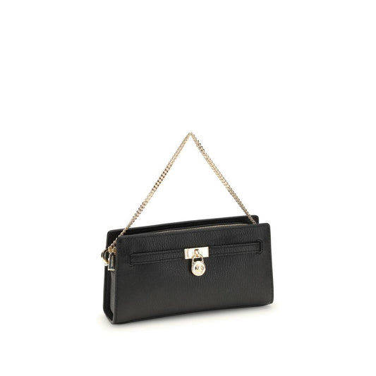 Black Calf Leather Bos Taurus Shoulder Bag