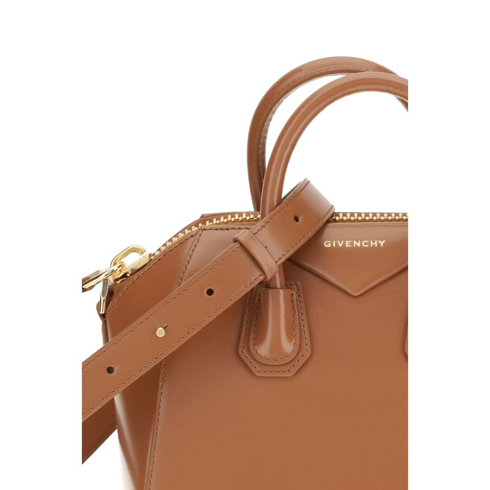 Brown Calf Leather Bos Taurus Handbag