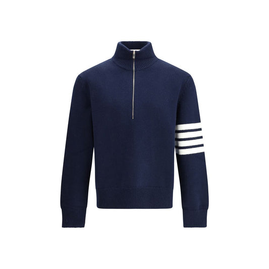 Sweater with 4-Bar intarsia