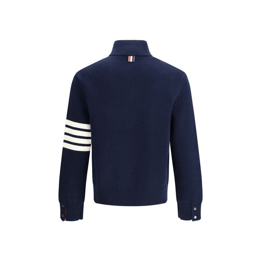Sweater with 4-Bar intarsia