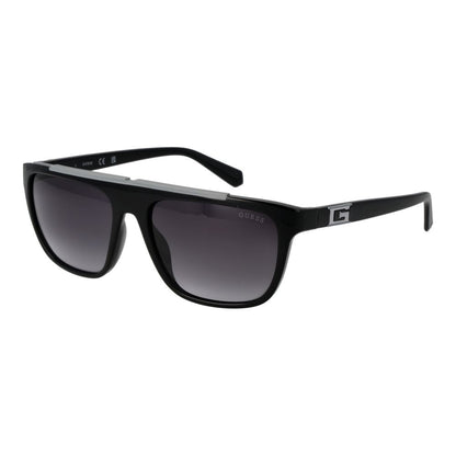 Black Stainless Steel Sunglasses