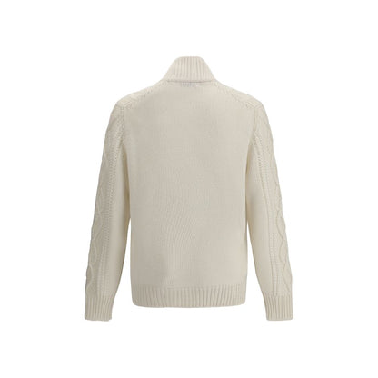 Cable-Knit Cashmere Cardigan