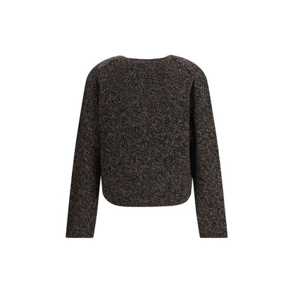 Brown Wool Cardigan