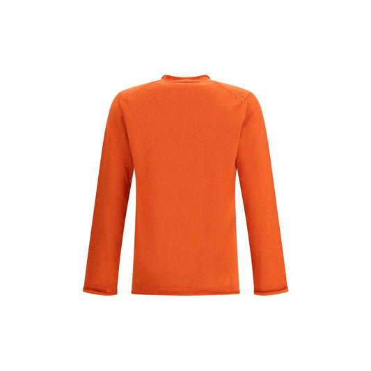 Orange Wool Sweatshirt