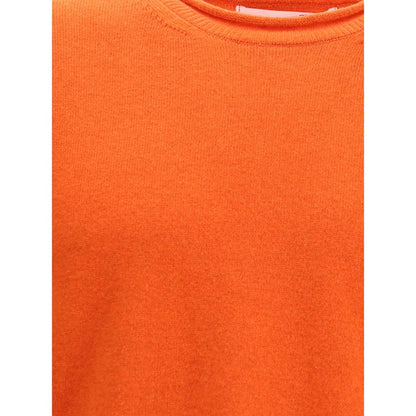 Orange Wool Sweatshirt