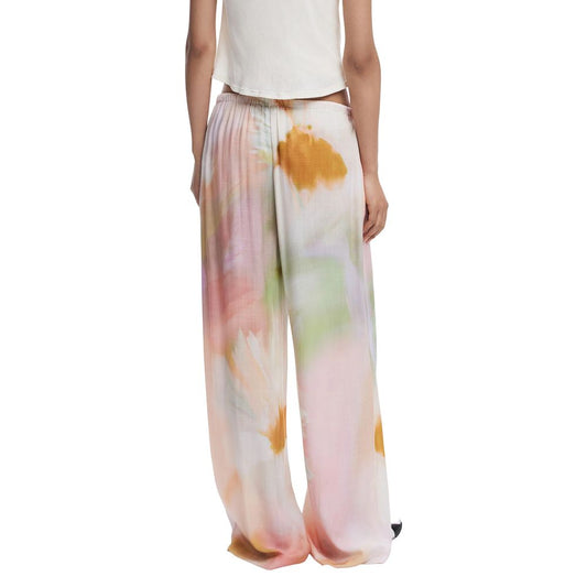 Multicolor Viscose Bottoms Sleepwear