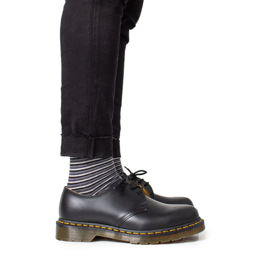 Black Leather Oxfords And Derbies