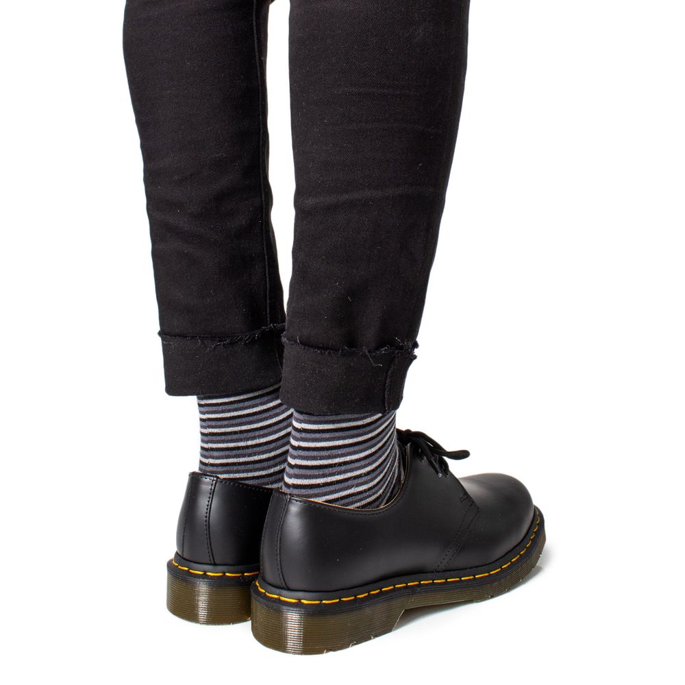Black Leather Oxfords And Derbies