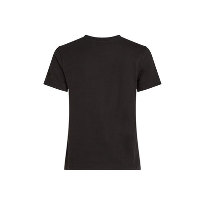 Black Recycled Cotton T-Shirt