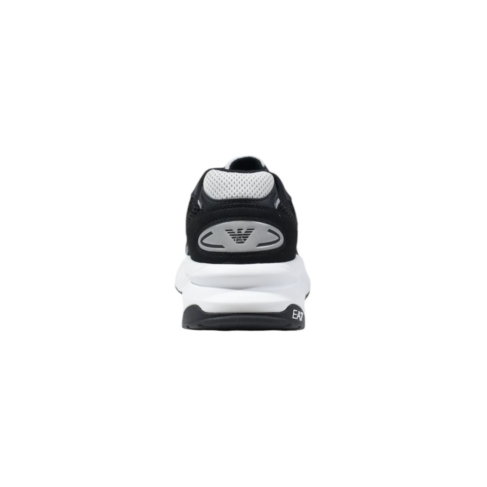 Bicolor Polyester Athletic Sneakers