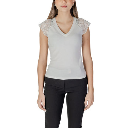 White Recycled Polyester Tank Tops