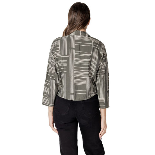 Green Viscose Blouse