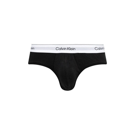 Black And White Cotton Briefs